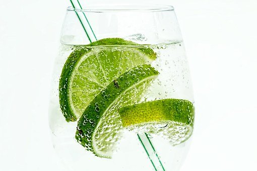 Lime, Drink, Glass, Club Soda, Cocktail